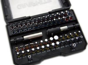 Graphite Końcówki wkrętakowe zestaw 60szt. (56H600) 2