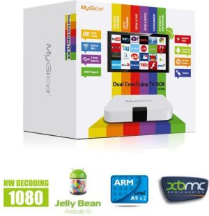 Odtwarzacz multimedialny MyGica ATV400 Extra Slim Dual Core Box - Android 4.1 Media Box with XBMC (ATV400) 1