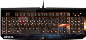 Klawiatura Razer Battlefield 4 BlackWidow Ultimate Cherry MX Blue (RZ03-00383700-R3M1) 1