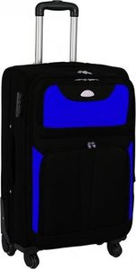 Pellucci Mała kabinowa walizka PELLUCCI S-010 S RYANAIR Czarno Niebieska uniwersalny 1
