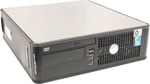 Komputer Dell Dell Optiplex 760 SFF C2D E8400 2x3.00GHz 4GB 120GB SSD DVD Windows 10 Home PL uniwersalny 1
