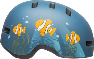 Bell Kask dziecięcy Lil Ripper clown fish matte gray blue r. S (48–55 cm) (BEL-7104366) 1