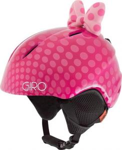 Giro Kask LAUNCH PLUS pink bow polka dots roz. XS (48.5-52 cm) 1