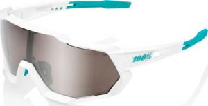100% Okulary Speedtrap Bora Hans Grohe Team White HiPER Silver Mirror Lens 1