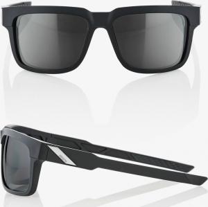 100% Okulary Type-S Soft Tact Black Smoke Lens 2