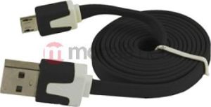 Kabel USB E5 USB Male - Micro USB 1 m RE02117_black 1
