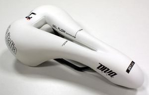 Selle Italia Siodło SELLE ITALIA DIVA GEL SUPERFLOW L (id match - L3) manganese tube 7, białe, testowe zestaw (SIT-013H629AH0001) 1