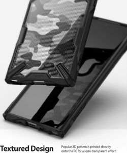 Ringke Etui Ringke Fusion-X Design Samsung Galaxy Note 10 Camo (Moro) Black 3