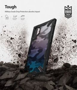 Ringke Etui Ringke Fusion-X Design Samsung Galaxy Note 10 Plus Camo (Moro) Black 9