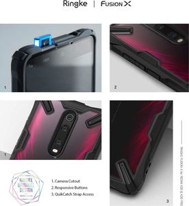 Ringke Etui Ringke Fusion-X Xiaomi Mi 9T/Redmi K20 Space Blue 5