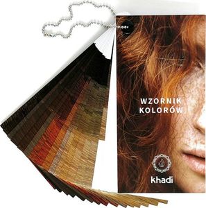 Khadi Wzornik kolorów henny Khadi 1