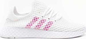 Adidas Buty damskie Deerupt Runner J 608 footwear white shock pink core black r. 37 1/3 (EE6608) 1
