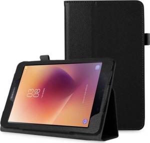 Etui na tablet 4kom.pl Etui stojak do Samsung Galaxy Tab A 8.0 T380/ T385 czarny uniwersalny 1