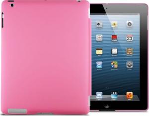 Etui na tablet 4kom.pl Matowe etui Back Cover do Apple iPad 2 / 3 / 4 różowe uniwersalny 1