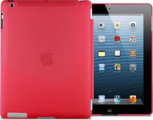 Etui na tablet 4kom.pl Przezroczyste etui Back Cover do iPad 2 / 3 / 4 Czerwone uniwersalny 1