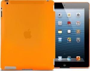 Etui na tablet 4kom.pl Przezroczyste etui Back Cover do iPad 2 / 3 / 4 Pomarańczowe uniwersalny 1