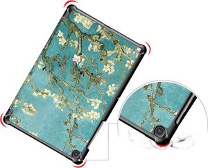 Etui na tablet Alogy Etui Alogy Book Cover do Galaxy Tab S5e 10.5 2019 Kwitnący migdałowiec uniwersalny 3