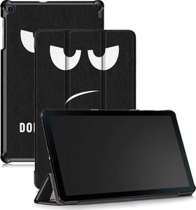 Etui na tablet Alogy Etui Alogy Book Cover do Galaxy Tab A 10.1 2019 Don't touch my pad uniwersalny 1