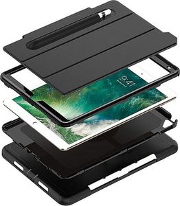 Etui na tablet Alogy Etui Alogy Defender Cover do Apple iPad Air 3 2019/ Pro 10.5 czarne uniwersalny 11