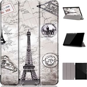 Etui na tablet Alogy Etui Alogy Book Cover do Huawei MediaPad T5 10.1 Wieża Eiffla uniwersalny 3