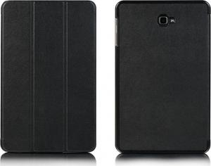Etui na tablet 4kom.pl Etui Book Cover do Samsung Galaxy Tab A 10.1 T580 T585 Czarne uniwersalny 1
