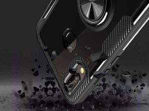 Alogy Etui Alogy Ring Holder Clear Armor do Huawei P20 Lite czarne uniwersalny 2