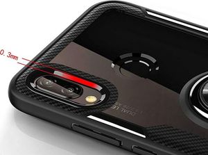 Alogy Etui Alogy Ring Holder Clear Armor do Huawei P20 Lite czarne uniwersalny 6