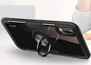 Alogy Etui Alogy Ring Holder Clear Armor do Huawei P20 Lite czarne uniwersalny 9