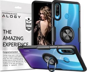 Alogy Etui Alogy Ring Holder Clear Armor do Huawei P30 Lite czarne uniwersalny 7