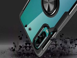 Alogy Etui Alogy Ring Holder Clear Armor do Huawei P30 czarne uniwersalny 7