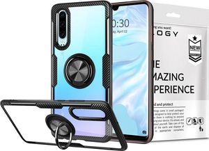 Alogy Etui Alogy Ring Holder Clear Armor do Huawei P30 czarne uniwersalny 10