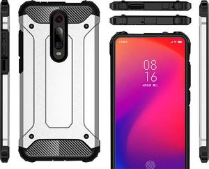 Alogy Etui Pancerne Alogy Hard Armor do Xiaomi Mi 9T/ Redmi K20/ Pro Srebrne uniwersalny 3
