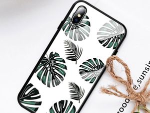 Alogy Glass Armor Case do Apple iPhone XS Max Liście uniwersalny 3