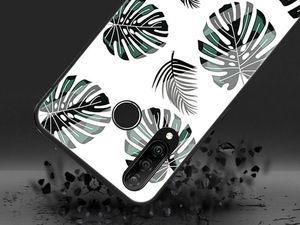 Alogy Glass Armor Case do Huawei P30 Lite Liście uniwersalny 7