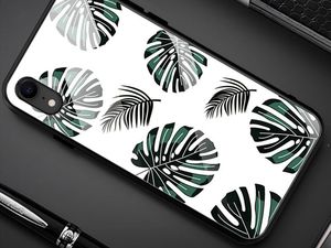 Alogy Glass Armor Case do Apple iPhone XR liście uniwersalny 5