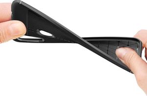 Alogy Leather Armor do Xiaomi Redmi 7 czarne uniwersalny 6