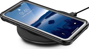 Alogy Etui Alogy pancerne rugged Full-body do Apple iPhone XR Czarne uniwersalny 8