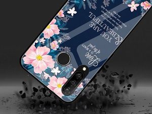 Alogy Etui Alogy Glass Armor Case do Huawei P30 Lite Kwiaty uniwersalny 6
