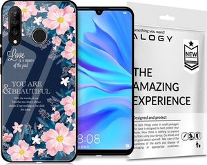 Alogy Etui Alogy Glass Armor Case do Huawei P30 Lite Kwiaty uniwersalny 7