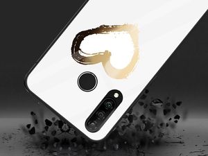 Alogy Glass Armor Case do Huawei P30 Lite białe serce uniwersalny 7