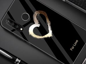 Alogy Glass Armor Case do Huawei P30 Lite czarne serce uniwersalny 6