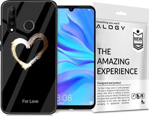 Alogy Glass Armor Case do Huawei P30 Lite czarne serce uniwersalny 8