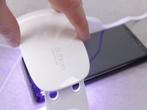 4kom.pl Szkło hartowane T-MAX UV full glue Samsung Galaxy S9 uniwersalny 6