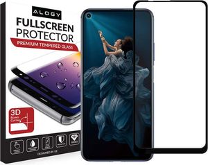 Alogy Szkło hartowane Alogy Full Glue do Huawei Honor 20 Czarne uniwersalny 3