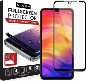 Alogy Szkło hartowane Alogy Full Glue do Xiaomi Redmi 7 Czarne uniwersalny 2