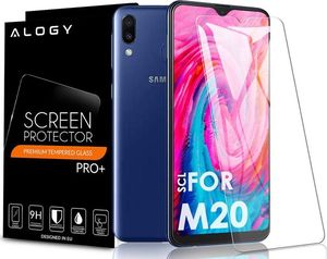 Alogy Szkło hartowane do Samsung Galaxy M20 uniwersalny 3