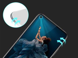 Alogy Szkło Alogy Full Glue case friendly do Huawei Honor 20 Pro Czarne uniwersalny 6