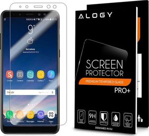 Alogy Szkło hartowane Alogy 9H do Samsung Galaxy A8 2018 A530F A530X uniwersalny 2