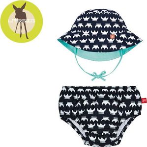 Lassig Lassig Zestaw kapelusz i majteczki do pływania z wkładką chłonną Viking UV 50+ 1