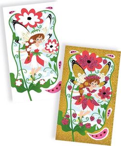 Janod Zestaw kreatywny Magiczny brokat Wróżki 5